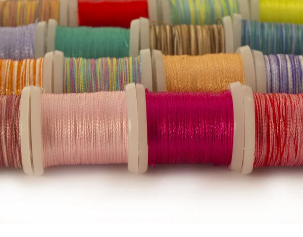 Bobbins in the lines — Stock Photo, Image