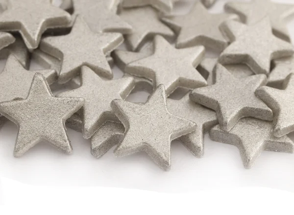 stock image Silver stars background