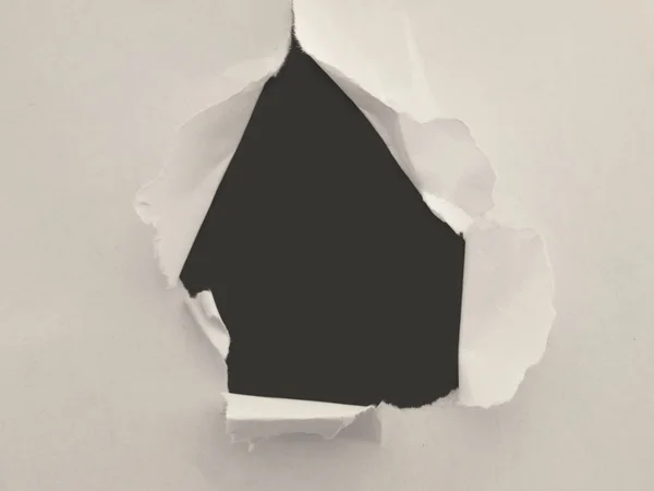 Agujero negro en el papel —  Fotos de Stock