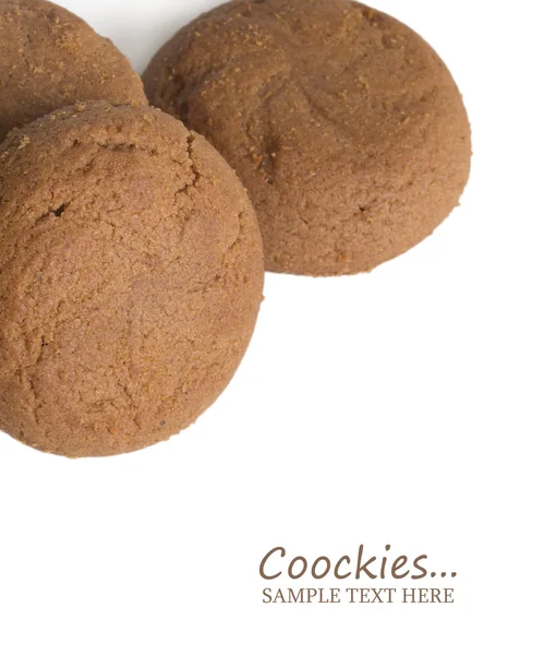 Cookies avec la place pour votre texte — Photo