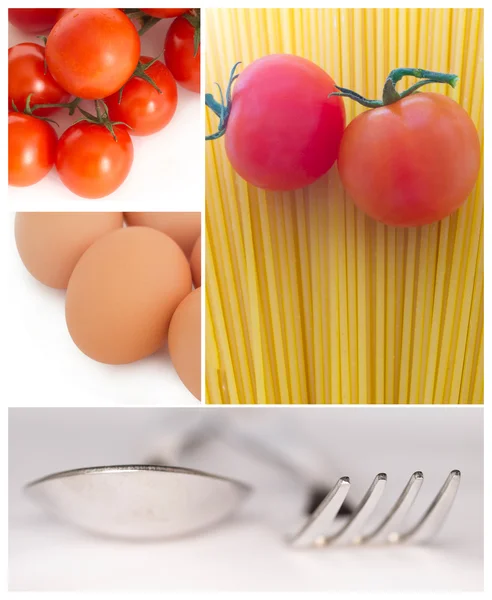 Spagetti with tomato — Stock Photo, Image