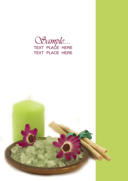 Spa arrangement with place for the text — Stock Photo, Image