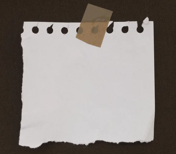 Notes en papier avec bandes adhésives — Photo