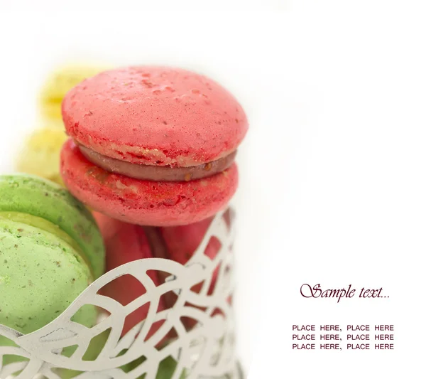 stock image Colorful and tasteful macaroons