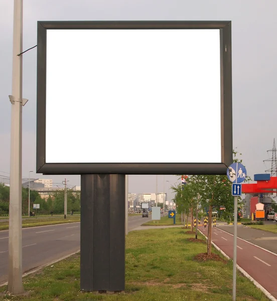 Prázdná billboard pro vaši reklamu — Stock fotografie