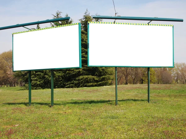 Empty billboard for your ad — Stock Photo, Image