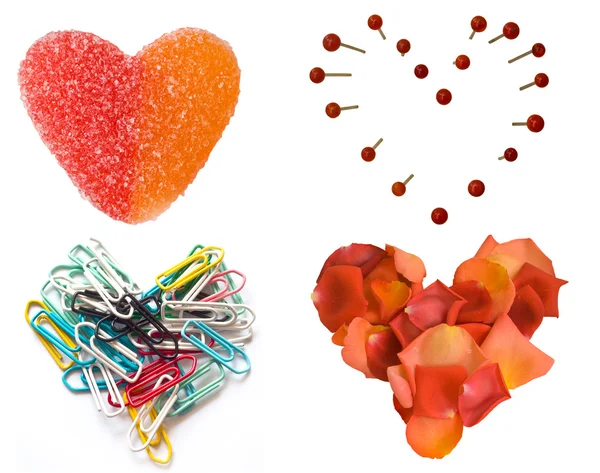 Hearts collection — Stock Photo, Image