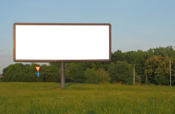 Empty billboard for your ad — Stock Photo, Image