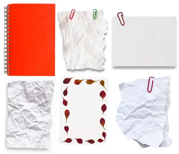 Collection of various notes — Stock Photo, Image