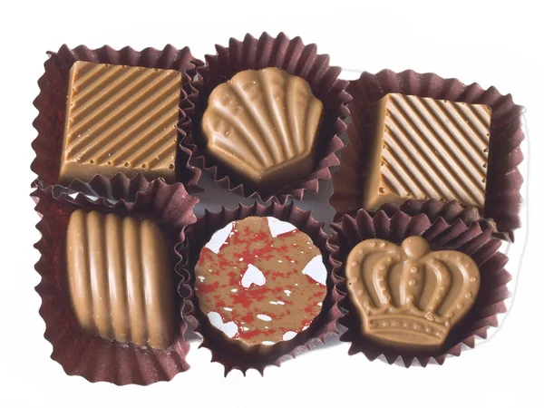 Smaakvolle chocolade — Stockfoto