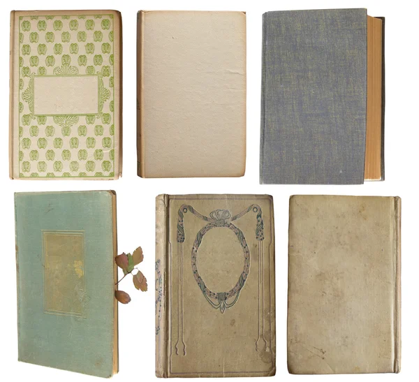 Kolekce starých knih — Stock fotografie