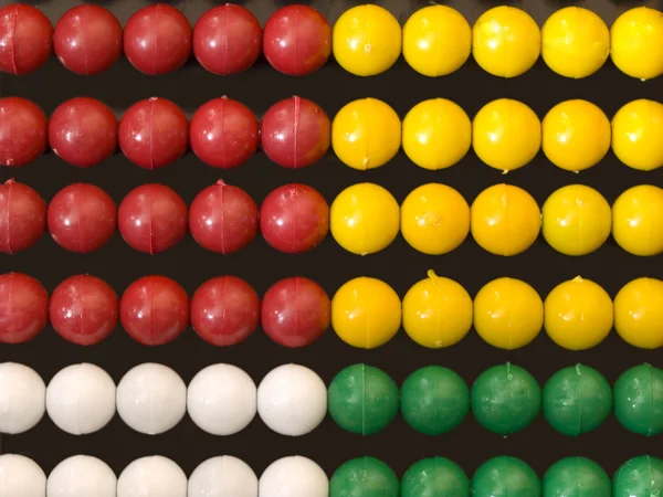 Abacus 4 színben — Stock Fotó