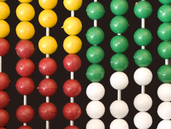 stock image 4 colors abacus