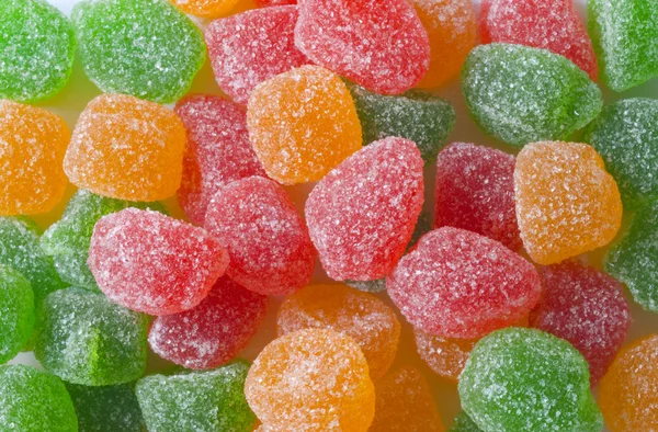 Candies with crystal sugar — Stock Photo, Image