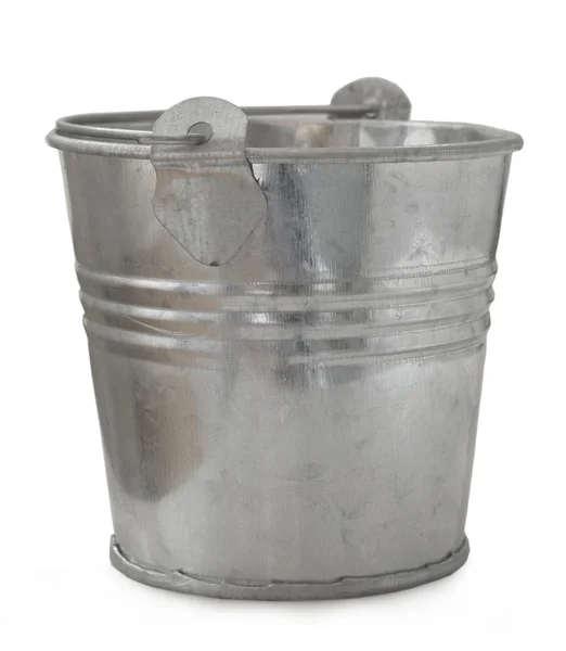 Plechový kbelík — Stock fotografie