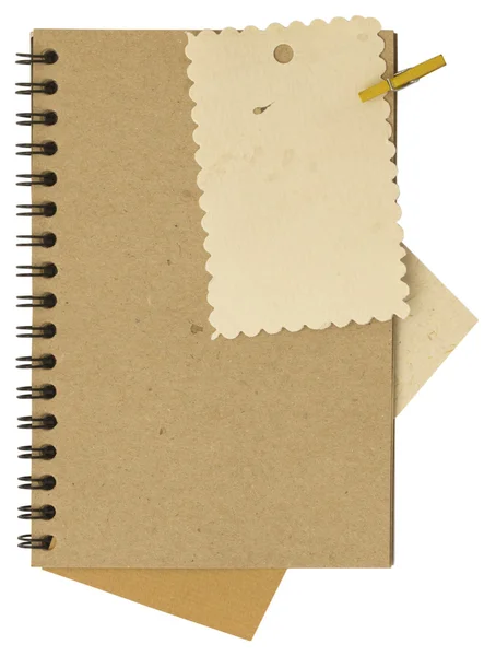 Notebook with notes — Stock Photo, Image