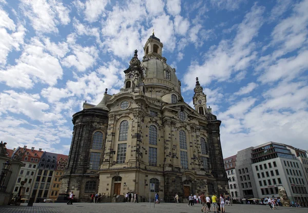 ünlü frauenkirche Dresden