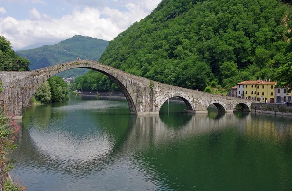 Ponte dos Diabos - Ponte della maddalena . Imagem De Stock