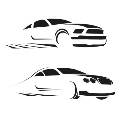 Car vector logo for your company clipart