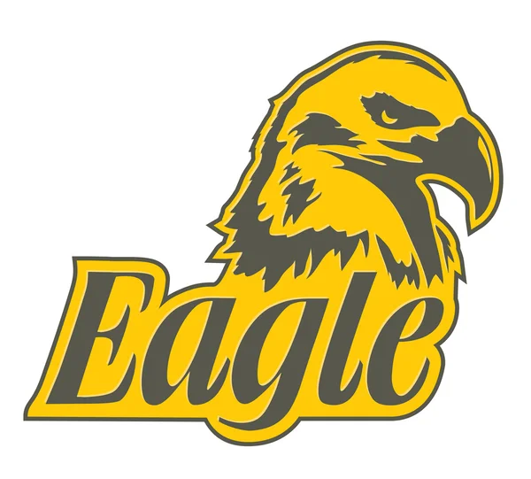 Eagle εικονίδιο διάνυσμα, εικονογράφηση, ετικέτα, λογότυπο — Διανυσματικό Αρχείο