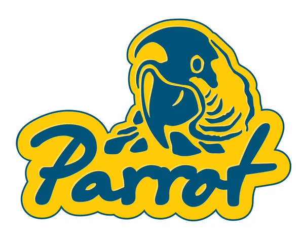 Parrot icon — Stock Vector
