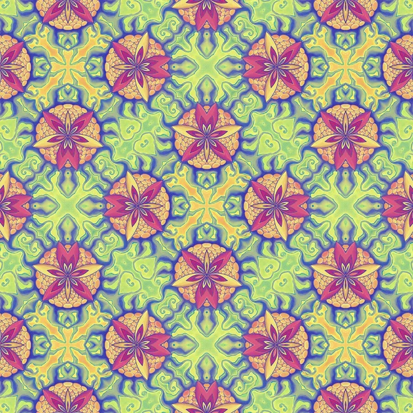 Muster hellgrüne Blüte — Stockfoto