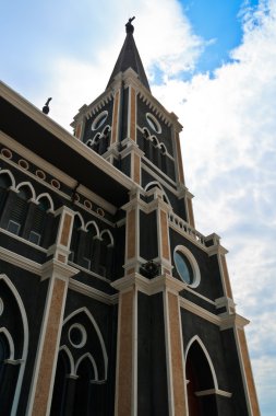 100 yaşında chanthaburi il Tayland'da kilise.