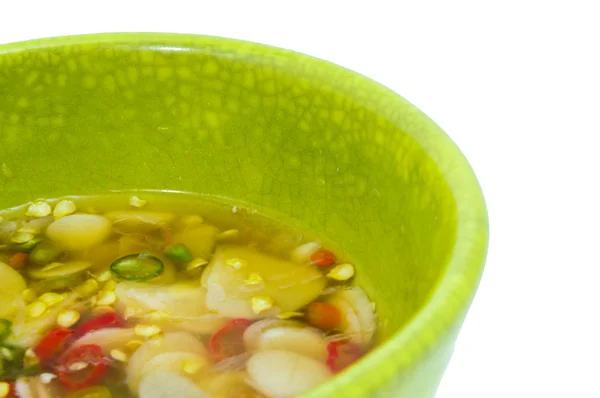 stock image Chili Fish Sauce Thailand in a cup.