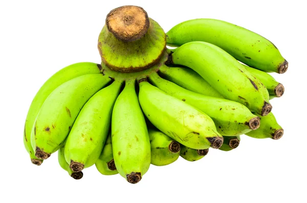 緑のバナナの生の束. — ストック写真