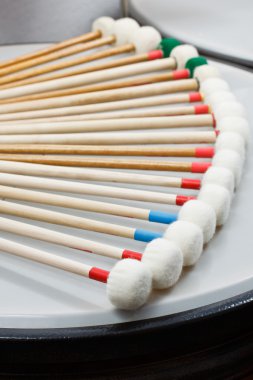 Marimba mallets clipart