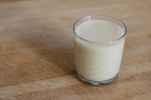 stock image A glass of oat milk