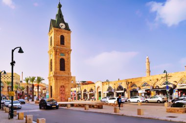 Chapel in the old Jaffa clipart