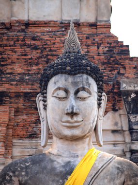 Big buddha heykeli'nın yakın çekim