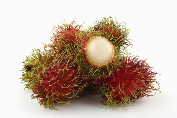 Rambutan fruit types. — Stock Photo, Image