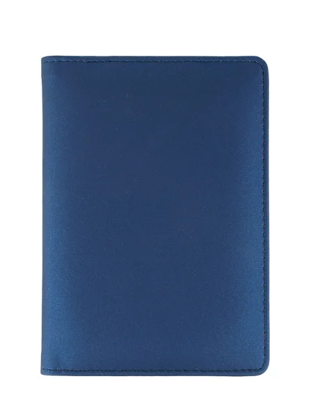 Modrý zápisník — Stock fotografie