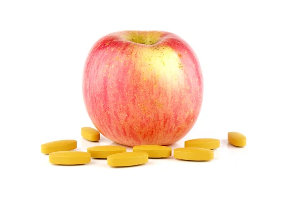 stock image Apple with vitamin C