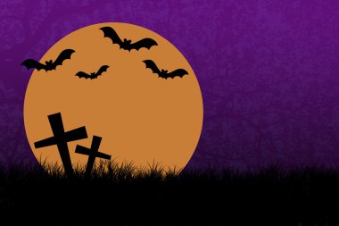 Halloween gece arka plan