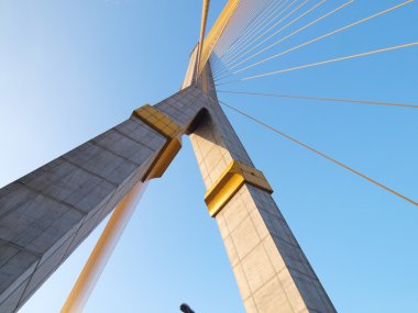 Mega sling brug, rama 8, in bangkok thailand