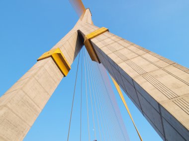 Mega sling brug, rama 8, in bangkok thailand