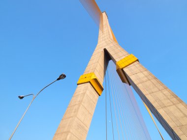 Mega sling brug, rama 8, in bangkok thailand