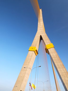 Mega sling brug, rama 8, in bangkok thailand