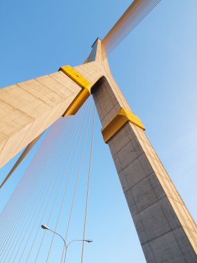 Mega sling brug, rama 8, in bangkok thailand