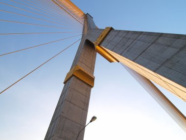 Mega sling brug, rama 8, in bangkok thailand