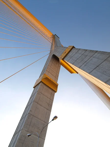 Mega rintareppu silta, Rama 8, Bangkokissa Thaimaassa — kuvapankkivalokuva