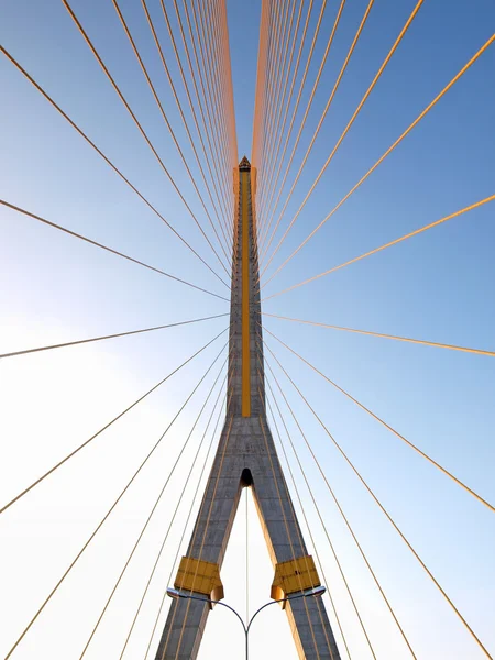 Mega sling Bridge, Rama 8, in Thailandia — Foto Stock