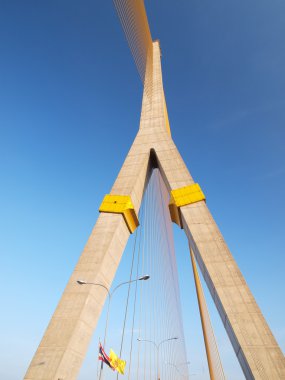 Mega sling brug, rama 8, in bangkok thailand