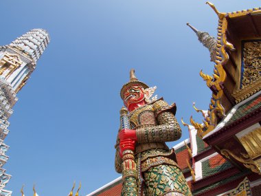 grand palace, bangkok Tayland Tayland şeytanı