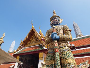 grand palace, bangkok Tayland Tayland şeytanı