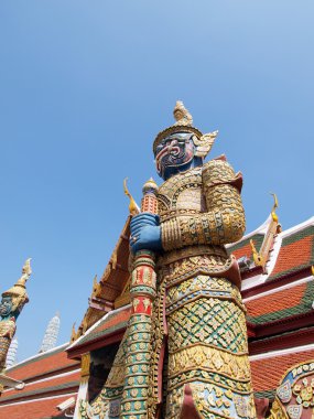 grand palace, bangkok Tayland Tayland şeytanı