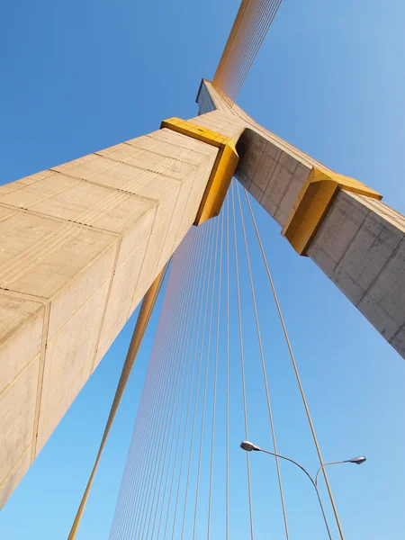 Mega Sling Bridge, Rama 8, en Bangkok Tailandia —  Fotos de Stock